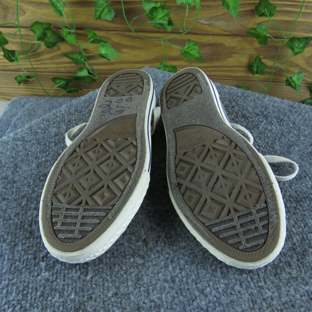 Converse Youth Girls Sneaker Plaid Size 2 Medium Multicolor Fabric Lace‎ Up
